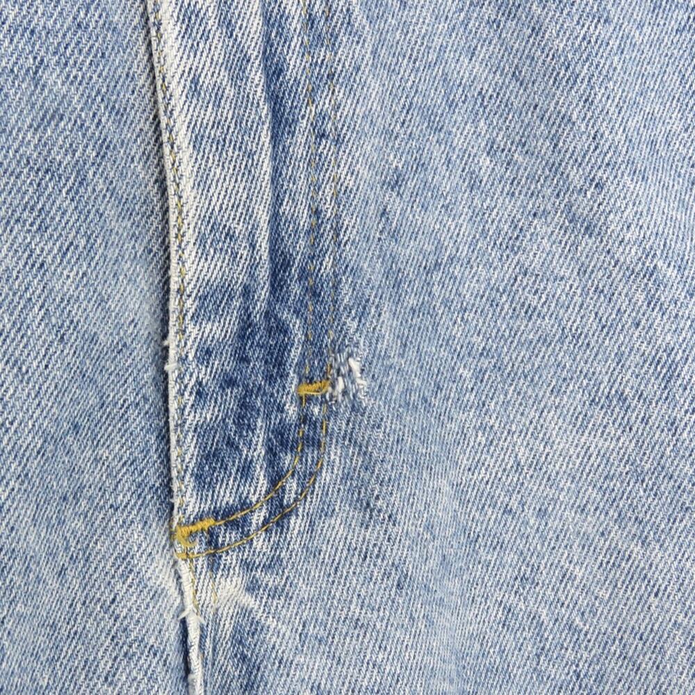 1990s Lee Vintage High Rise Straight Leg Tapered Back Yoke Mom Jeans 30" - Picture 6 of 8